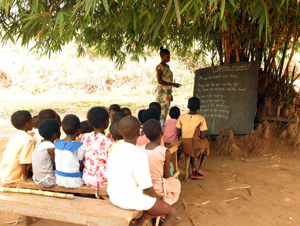 Poverty may be seen in school life.