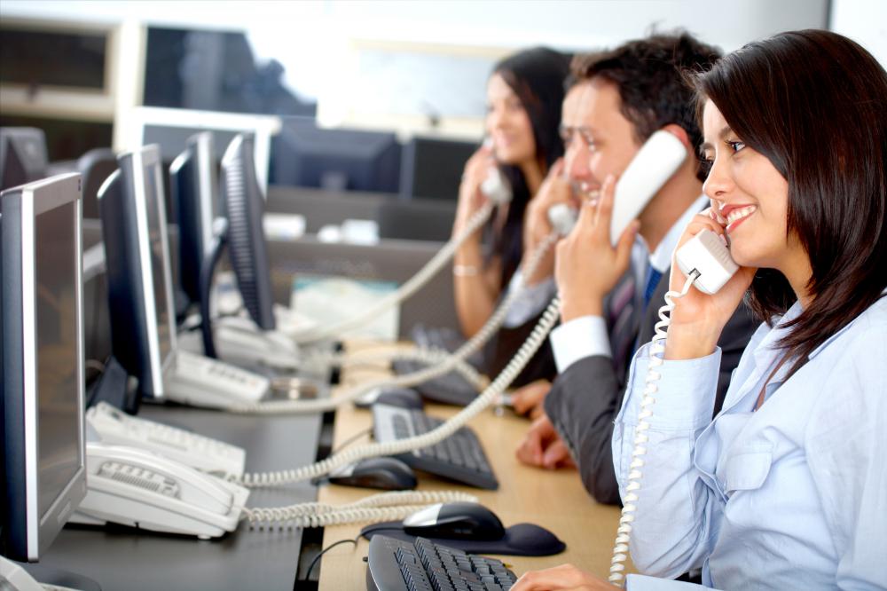 Telemarketers attempt to sell products to large segments of the population over the phone.