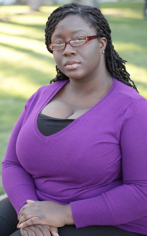 Breast-reduction surgery may be used to shrink the size of a larger breast.