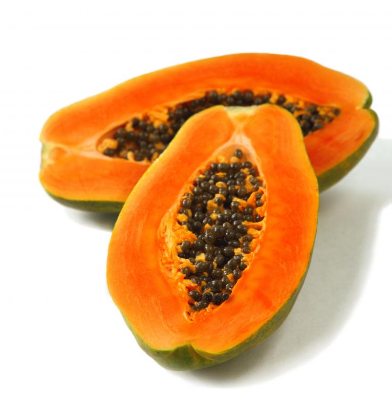 Placenta cream may contain papaya extract.