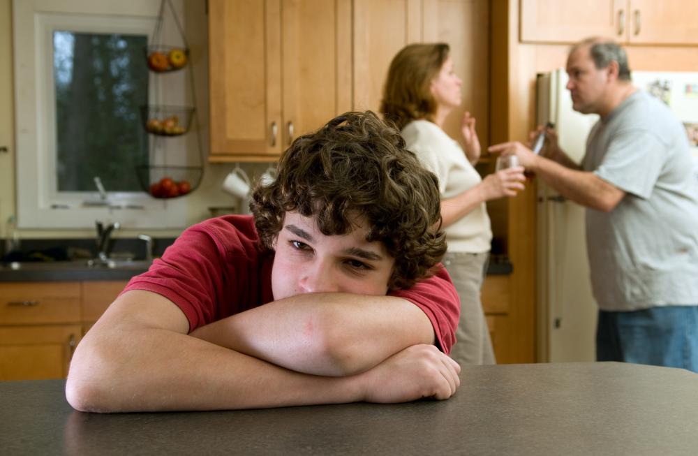 It's important for parents to find compromises to avoid arguing in front of their children.