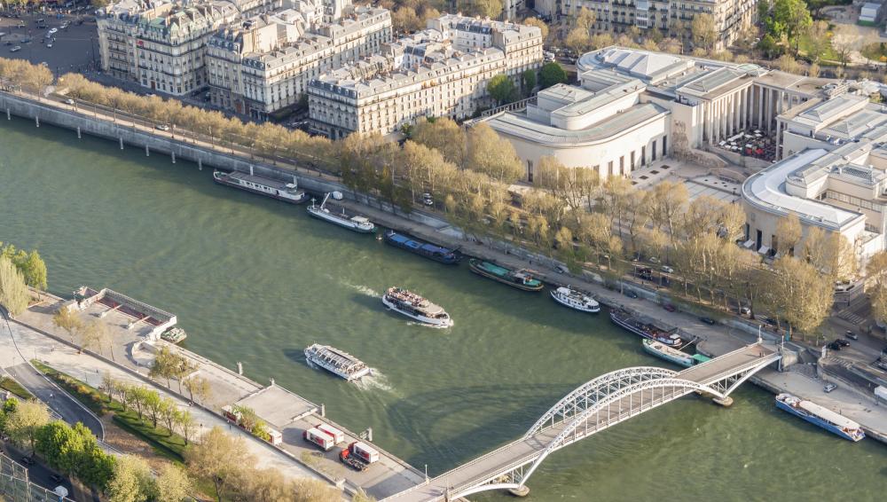 River cruise ships are much smaller than ocean liners.