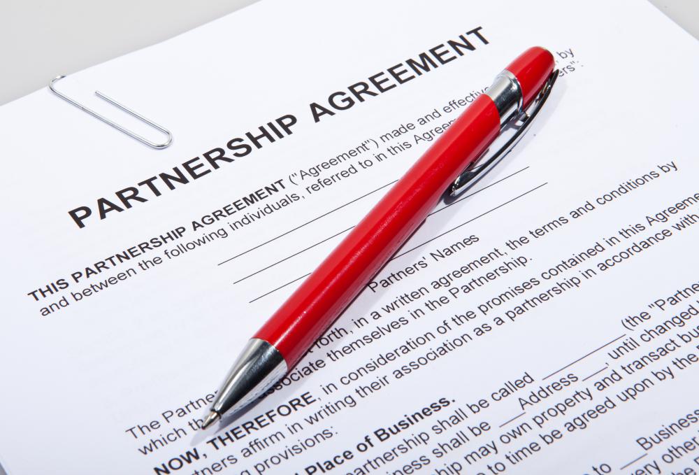 A partnership is a legal entity, which is generally set up under specific governing regulations and is registered with a governing body.