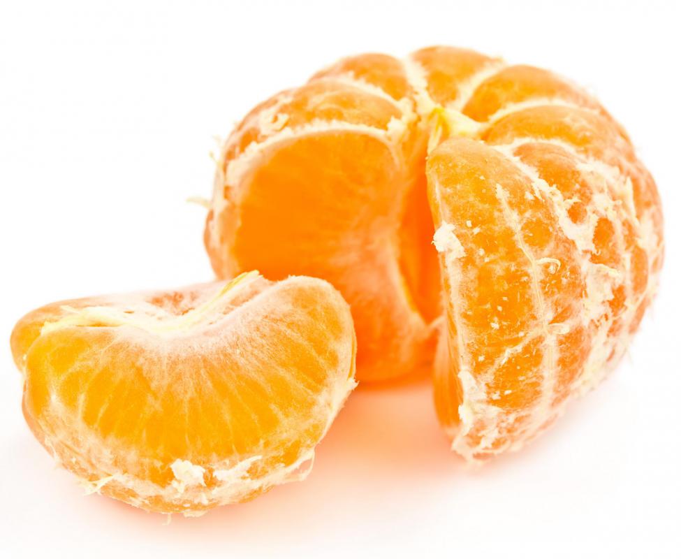 The Vitamin C in oranges can help support calcium absorption by the body.
