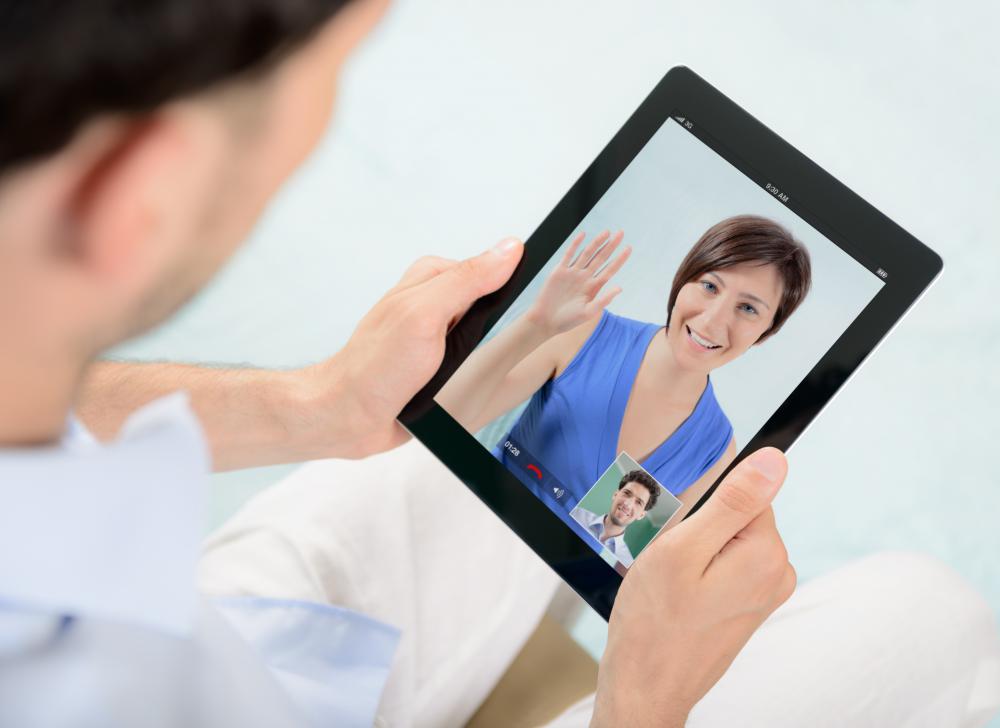 While modern technology allows people to communicate, it is nice to visit with family in person.