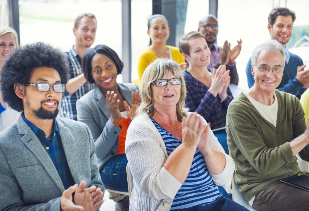Clapping at the end of a performance is a tradition that dates back to Ancient Rome.