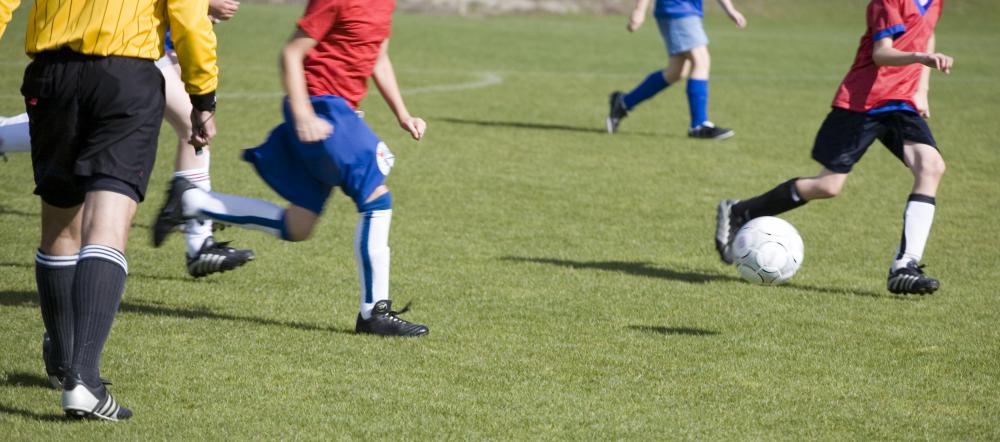 A lump on the shin may be sustained from playing sports.