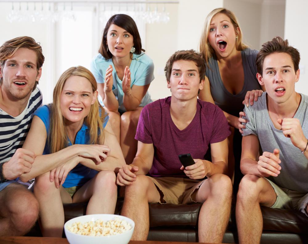 Fan club members may gather to watch games, televised programs or awards shows.