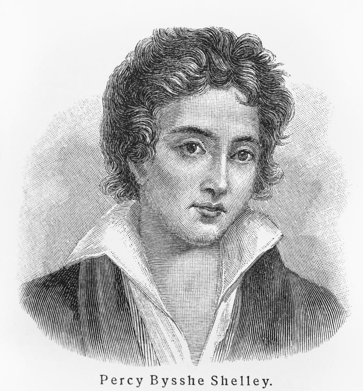 Percy Bysshe Shelley was a well-known British poet from the Romantic era.