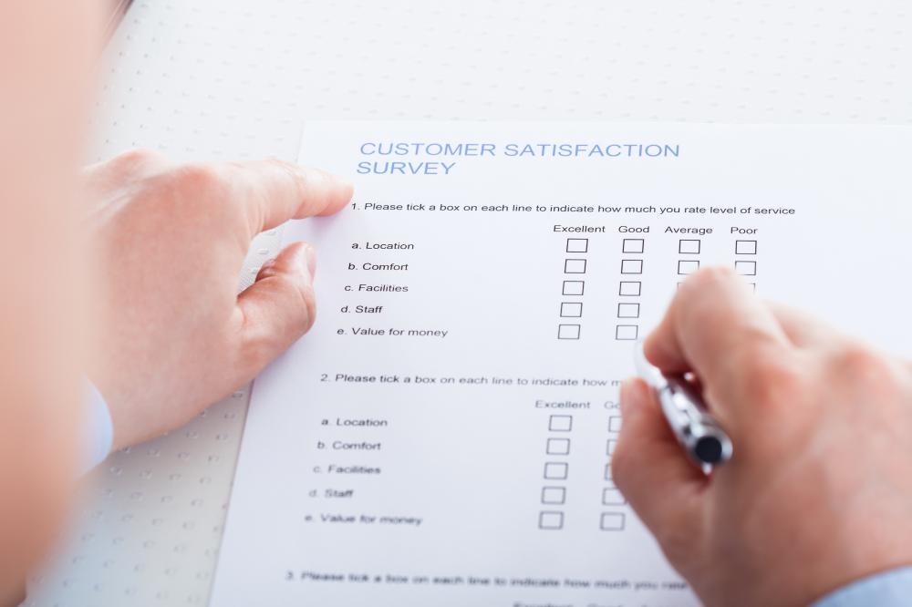 Surveying customer satisfaction is part of market analysis for a marketer.