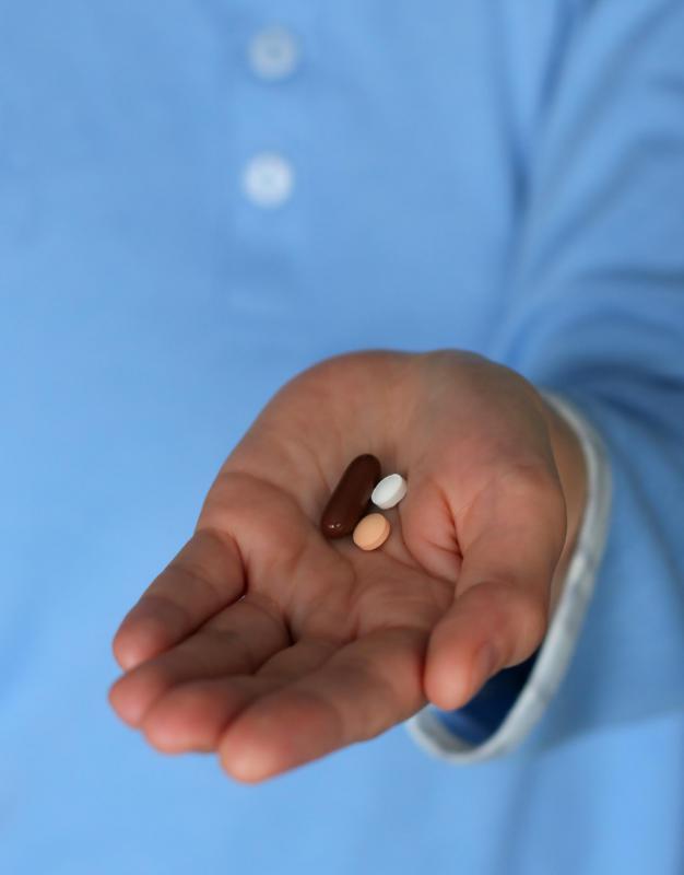 Anti-inflammatory medications may help relieve discomfort and swelling of a bruised palm.