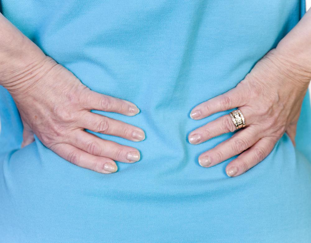Individuals with kidney lesions may experience lower back pain.