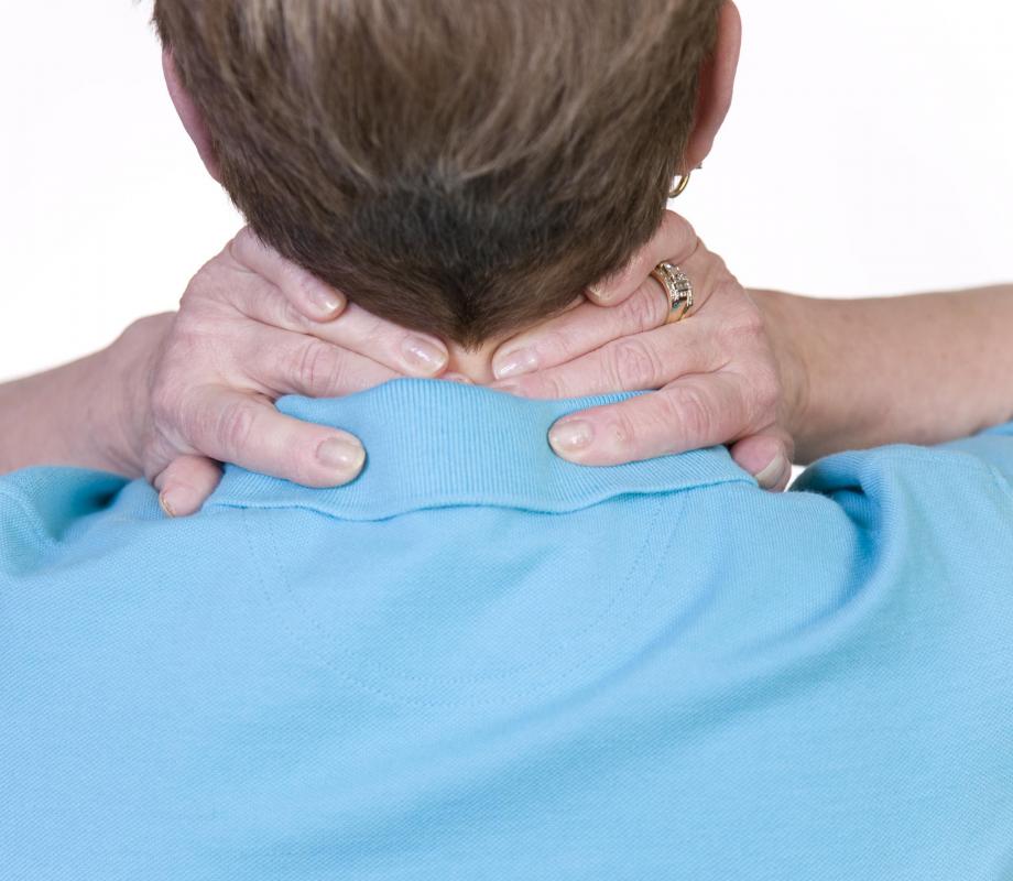 Misalignment of the spine may result in neck pain.
