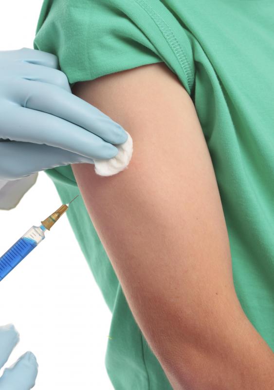 Patients with oversensitive vagus nerves may faint at the sight of needles.