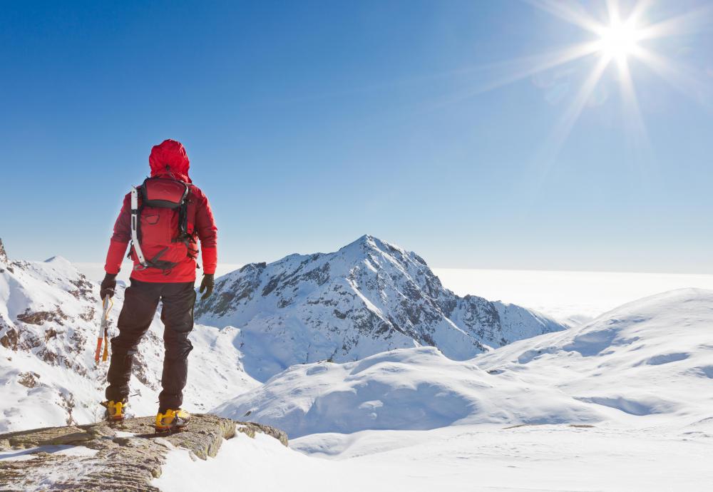 Climbers of Mount Everest often experience altitude sickness.