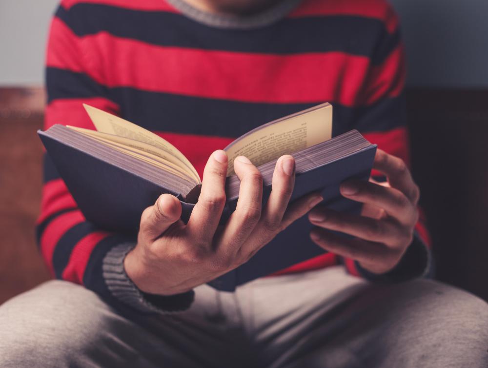 A person with photographic memory may be able to perfectly recite passages from a book after only having glimpsed through them in passing.