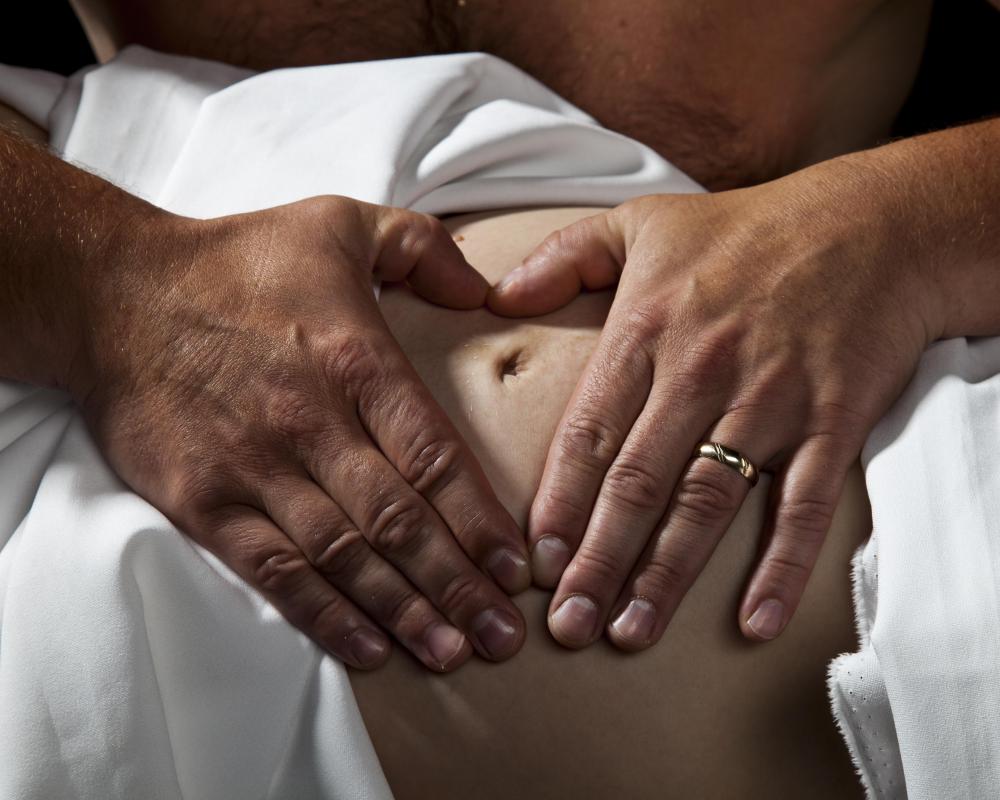 The location of the iliac fossa can be found by pressing the fingers into the base of the abdomen.