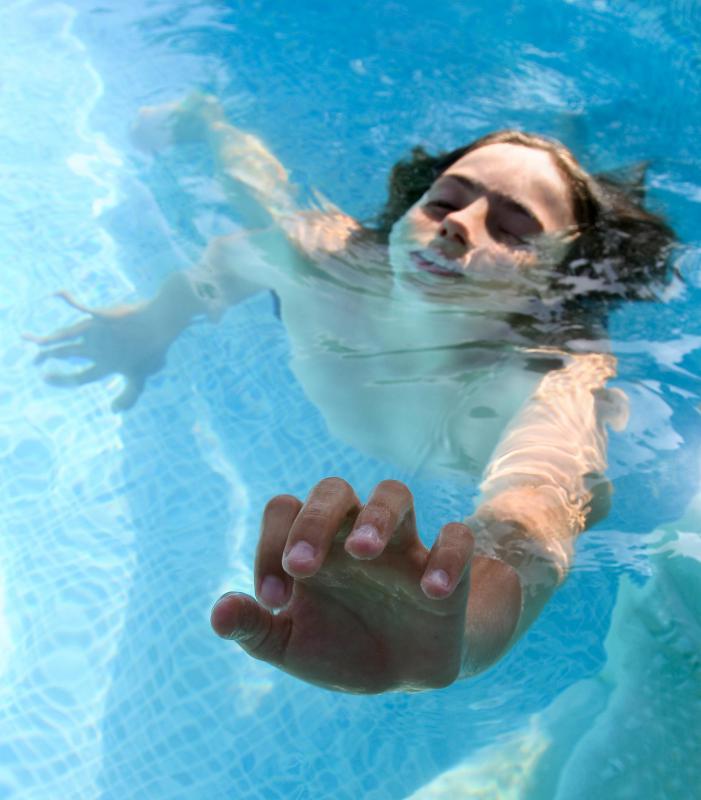 Inhaling water can leave fluid in the lungs and may cause secondary drowning.