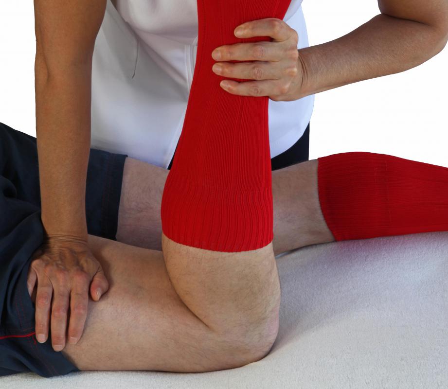 An isokinetic dynamometer may be used in physical therapy.