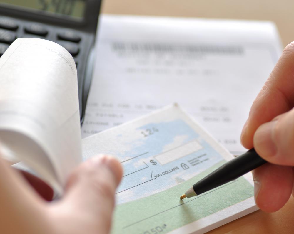 An accounts payable division of a company tends to the organization's financials.