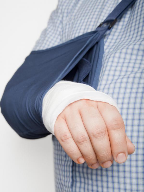 Trauma that occurs to the upper arm may put the brachial artery at risk.
