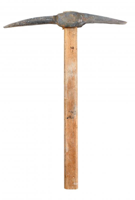Prior to the 1800s, pickaxes were a widely used type of excavating equipment.
