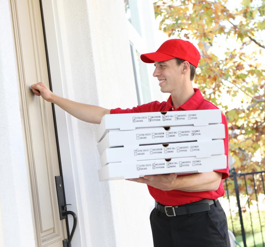 In pizza delivery, the lead time is how long it takes from when a pizza is ordered to when it is delivered.
