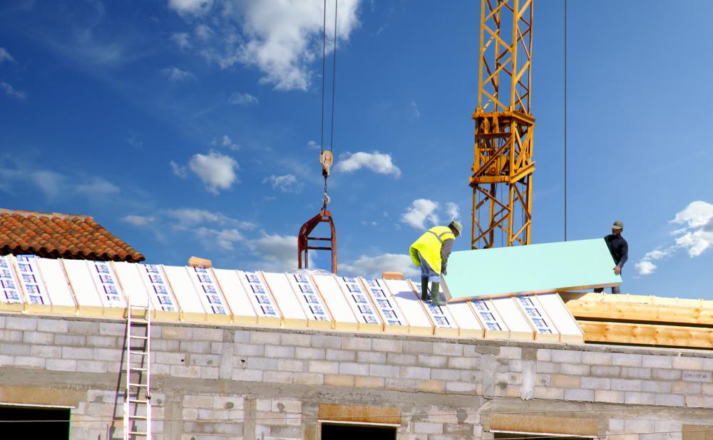 Polystyrene can add an energy-saving and efficient layer of insulation to a roof.