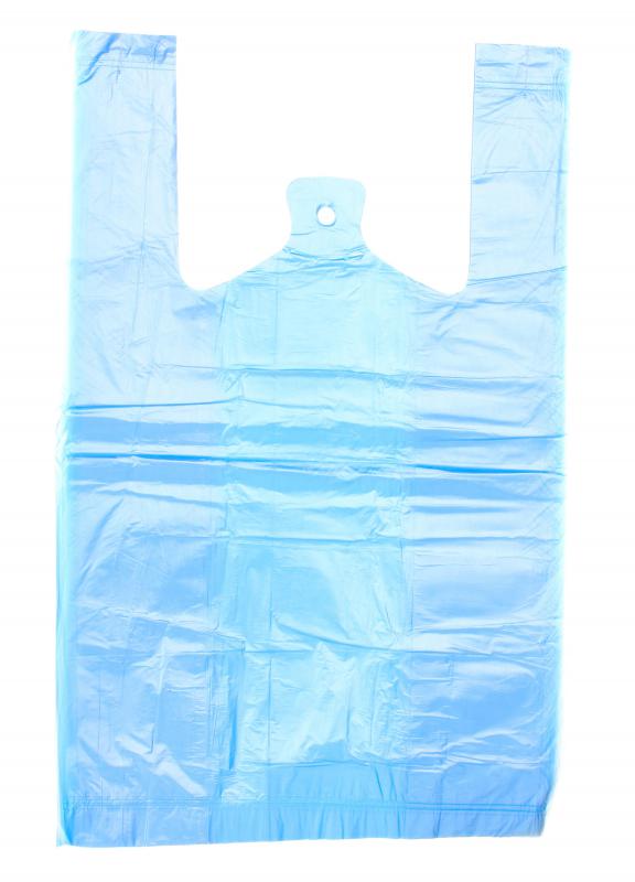 A recycled plastic bag.
