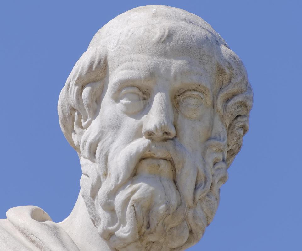 Plato believed art was a true combination of beauty and harmony.