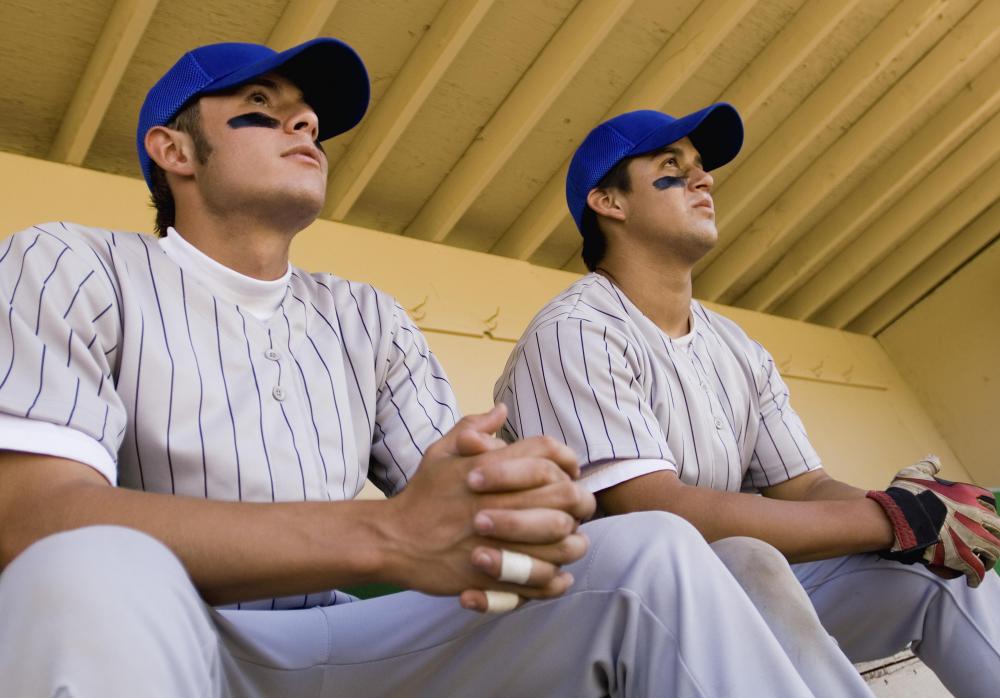Chewing tobacco is popular with many baseball players.