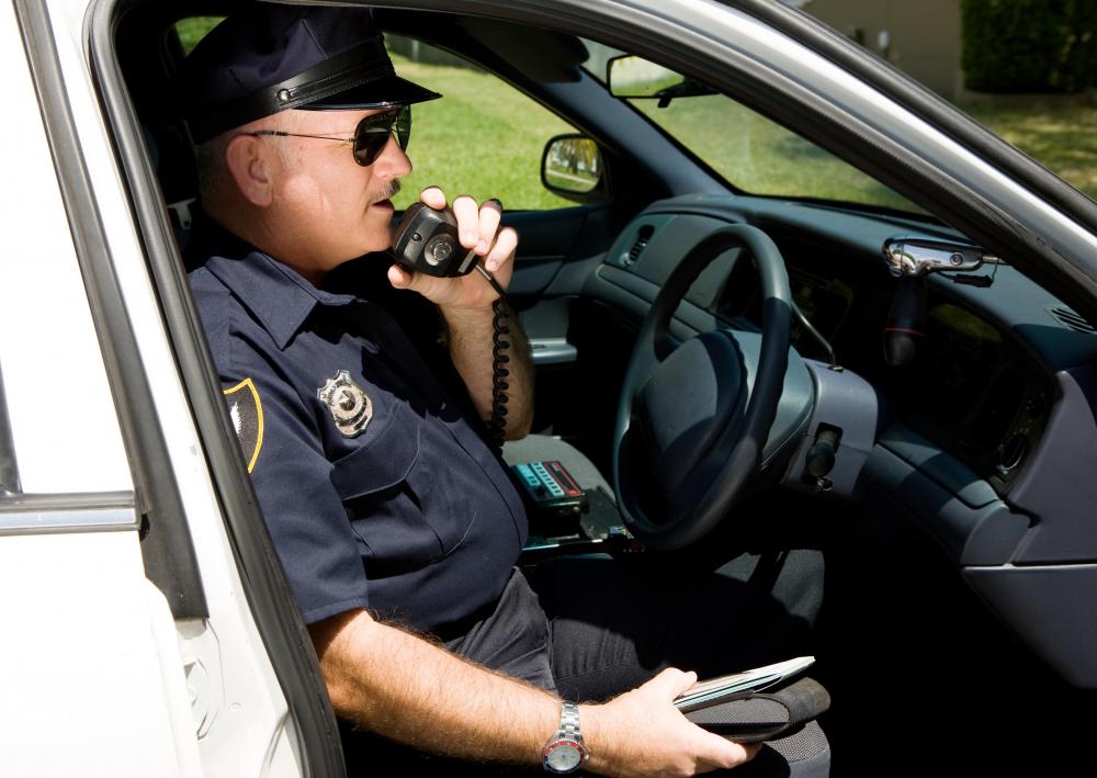 Police codes make radio communication easier.