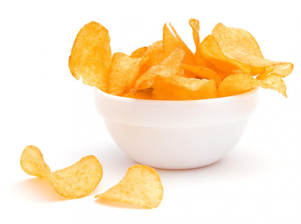 Ascorbyl palmitate is often added to potato chips.
