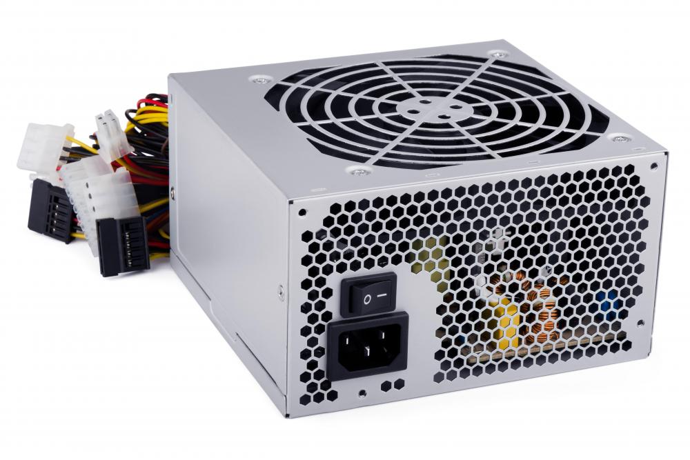 The most common application for power supplies is in computers.