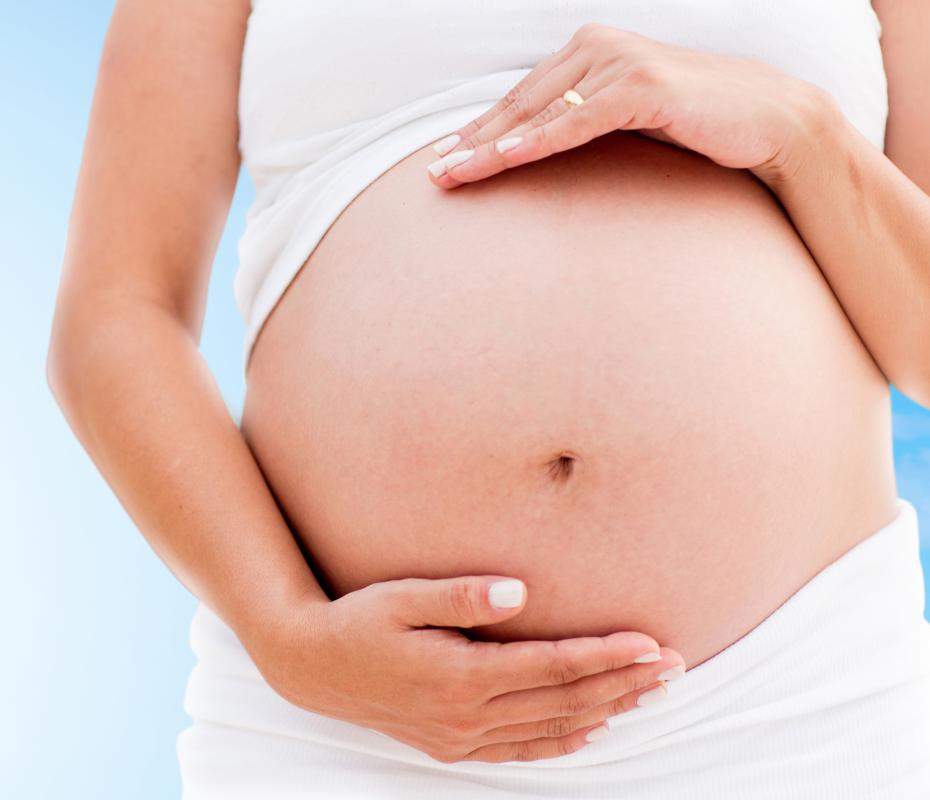 If a pregnant woman suspects she has a blood clot, she should contact her doctor immediately.
