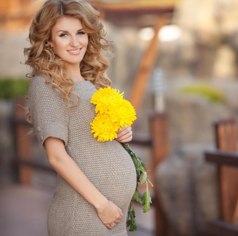 Designer maternity clothes might be a better choice for attending more formal events.