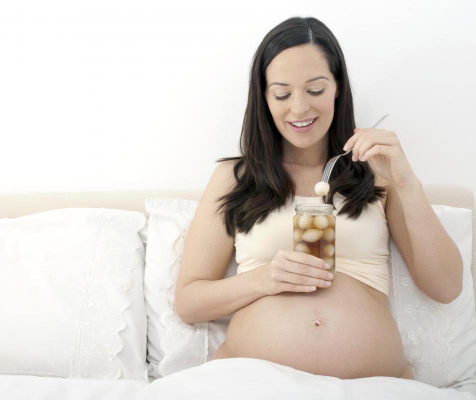 Hormones can cause food cravings, especially in pregnant women.