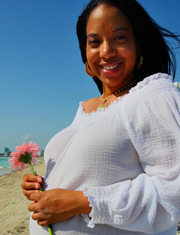 Because pregnant woman produce more estrogen, they may experience lip discoloration.