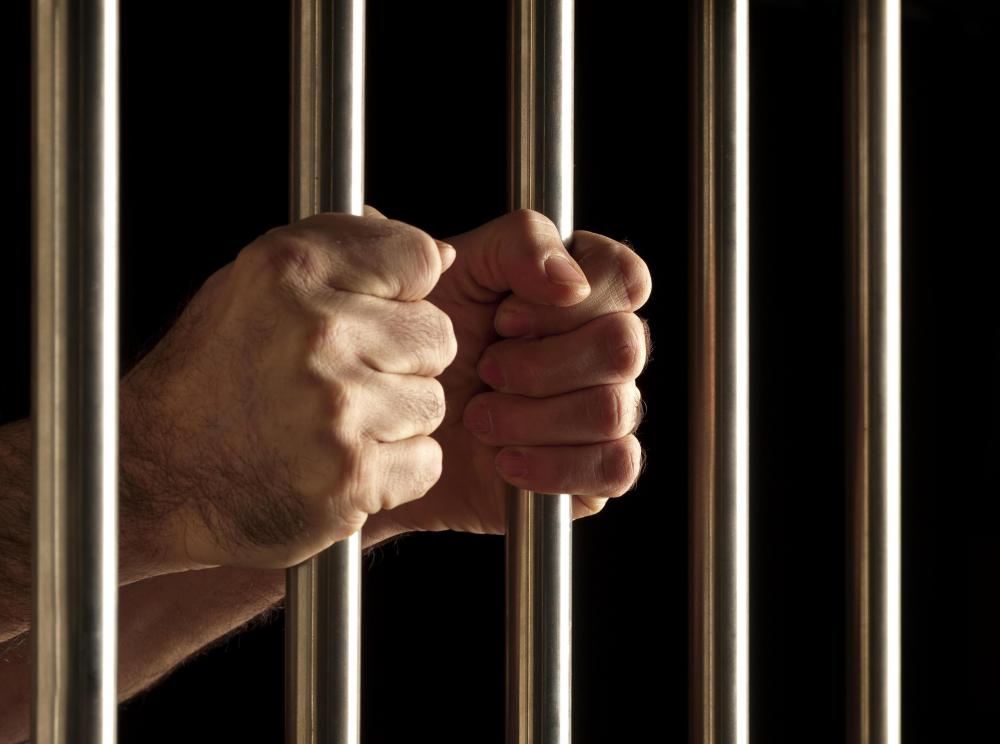 Someone who has committed a felony might serve a year or more in prison.
