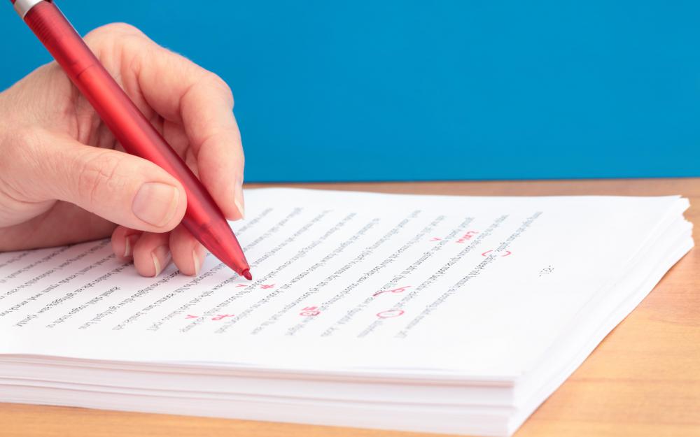 Novelists might choose to proofread as they go to make sure tone and style remain consistent.