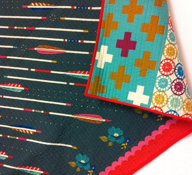 Many quilts have a quilted interlining.