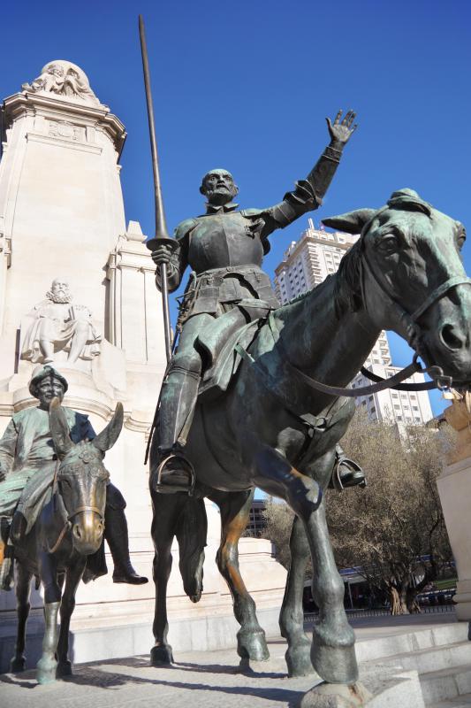 "Don Quixote" was one of the earliest works to be called a "novel".