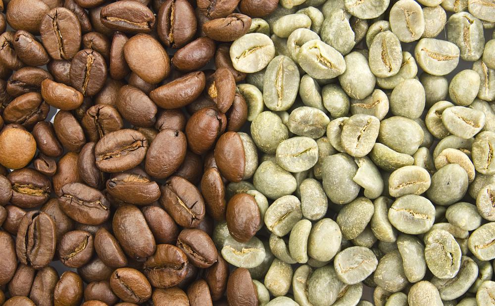 Raw coffee refers to unprocessed green coffee beans.