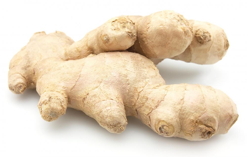 Raw ginger or ginger extract can be used to make soap.