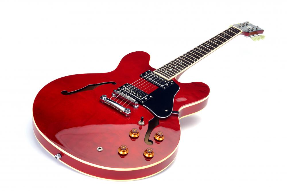 The electric guitar is favored by many R&B artists.