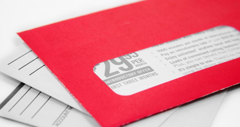 Despite the popularity of email, direct mail is still a common use of print advertising.