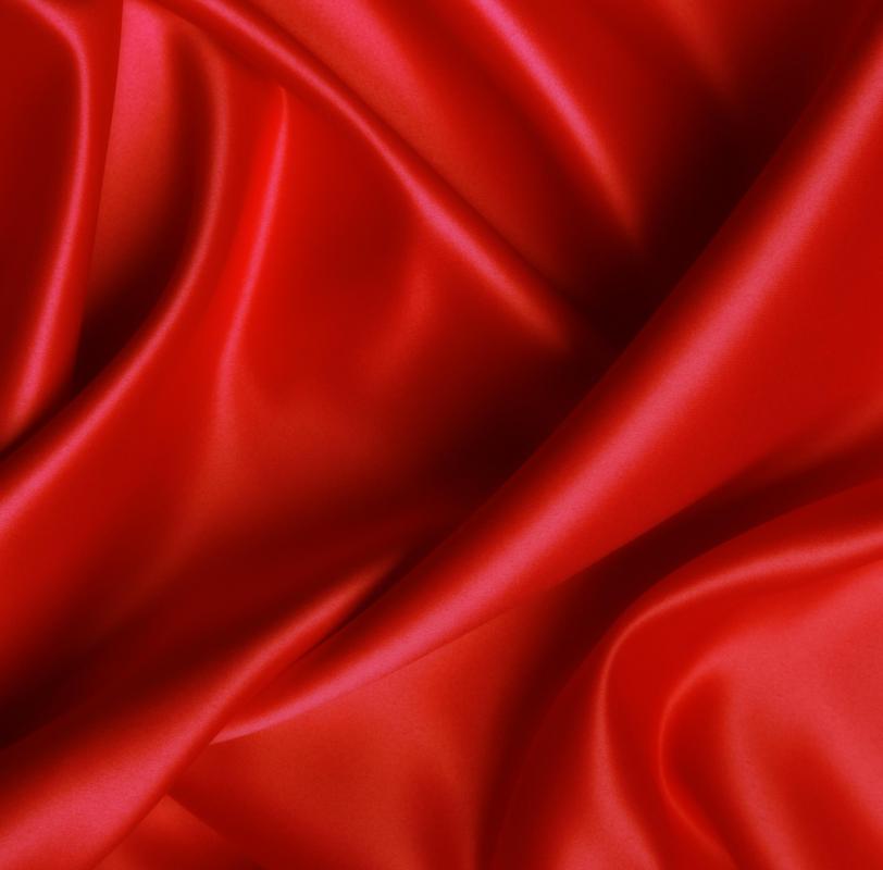 Satin cloth.