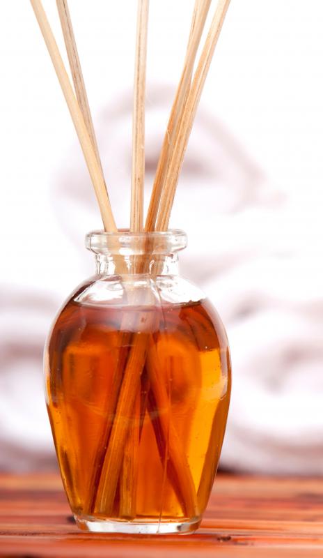 A reed diffuser.