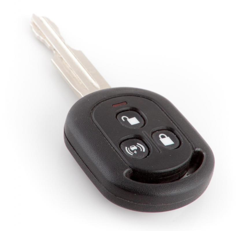 Remote control car key.