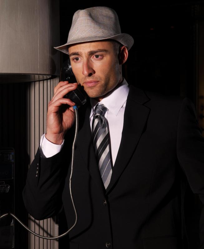Reporters and other news media figures often conduct telephone interviews.